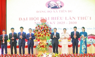 Đại hội đại biểu Đảng bộ xã Tiên Du đề ra 2 đột phá chiến lược trong nhiệm kỳ 2025 - 2030